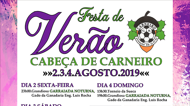 Festa de Verão – Cabeça de Carneiro