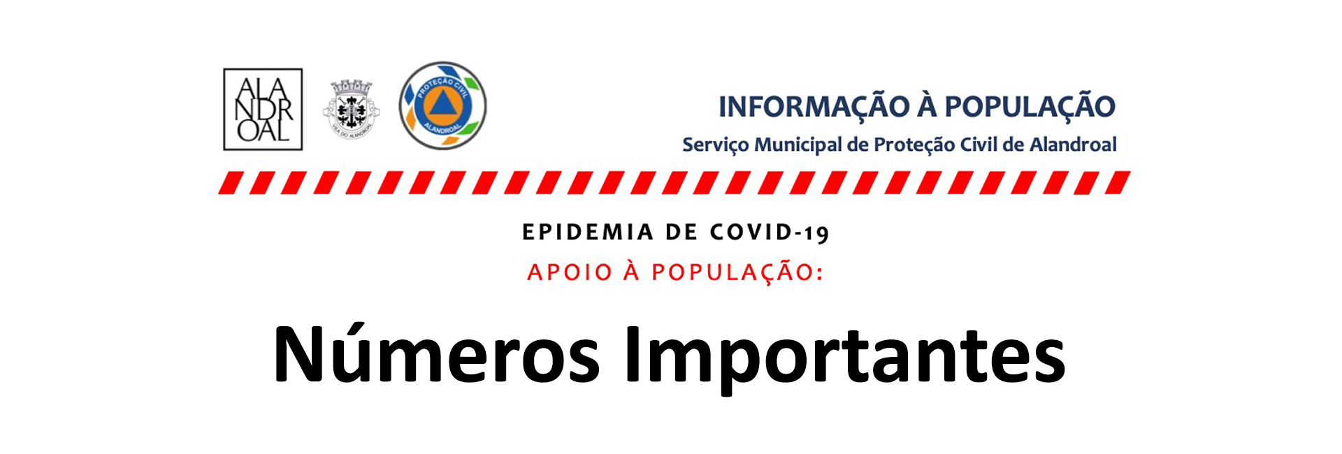 Contactos de apoio à população