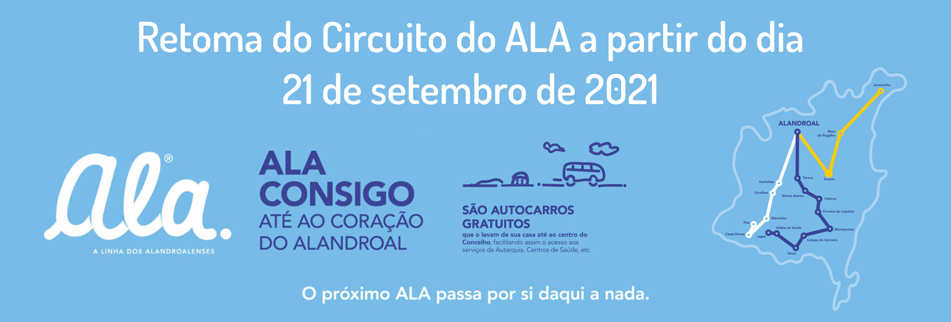 Retoma do circuito do ALA