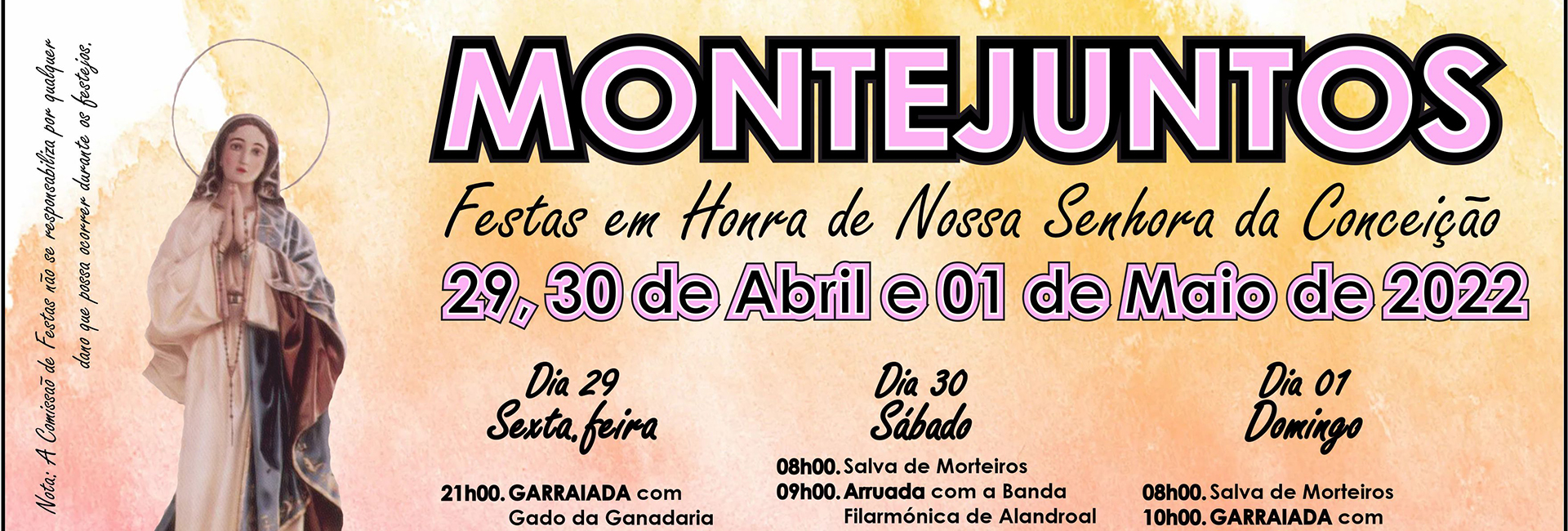 Festas em Honra de Nossa Senhora da Conceição – Montejuntos