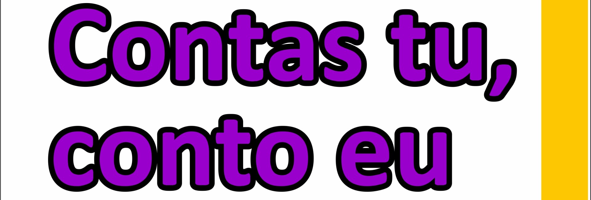 Contas tu, conto eu – com Bru Junça
