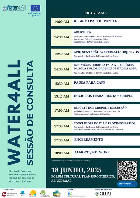 Water4All – Alandroal 18 de junho 2025